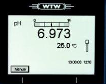 Pantalla pHmetro WTW 3210